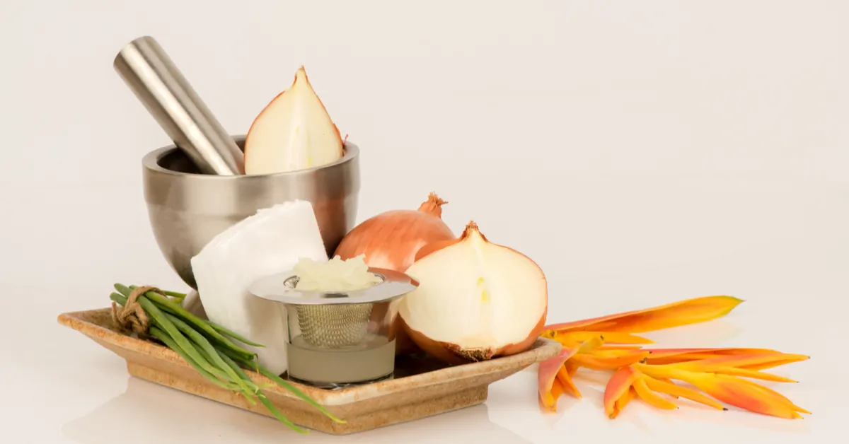 تناول البصل بعد زراعة الشعر