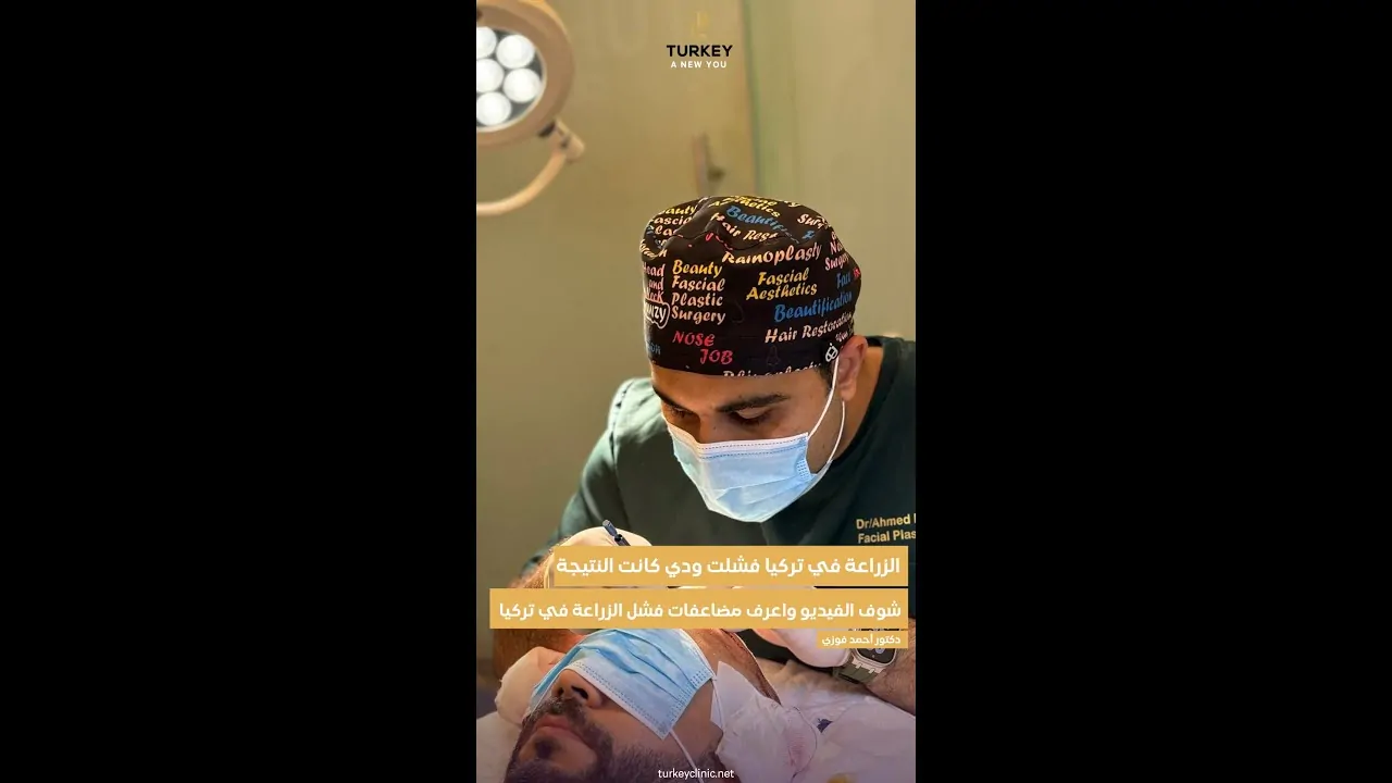 مضاعفات فشل زراعة الشعر