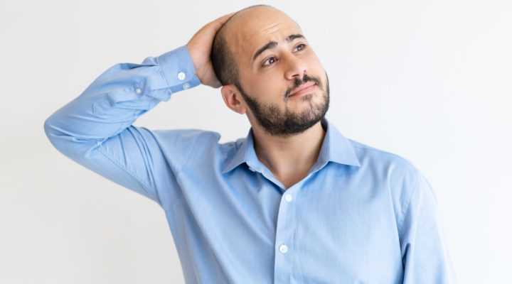 التعرق بعد زراعة الشعر
