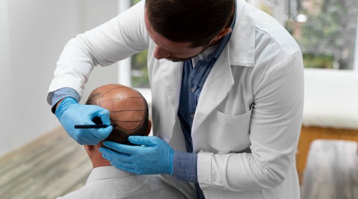نسبة نجاح زراعة الشعر للرجال