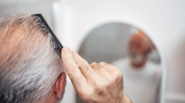 هل الشعر المزروع يشيب