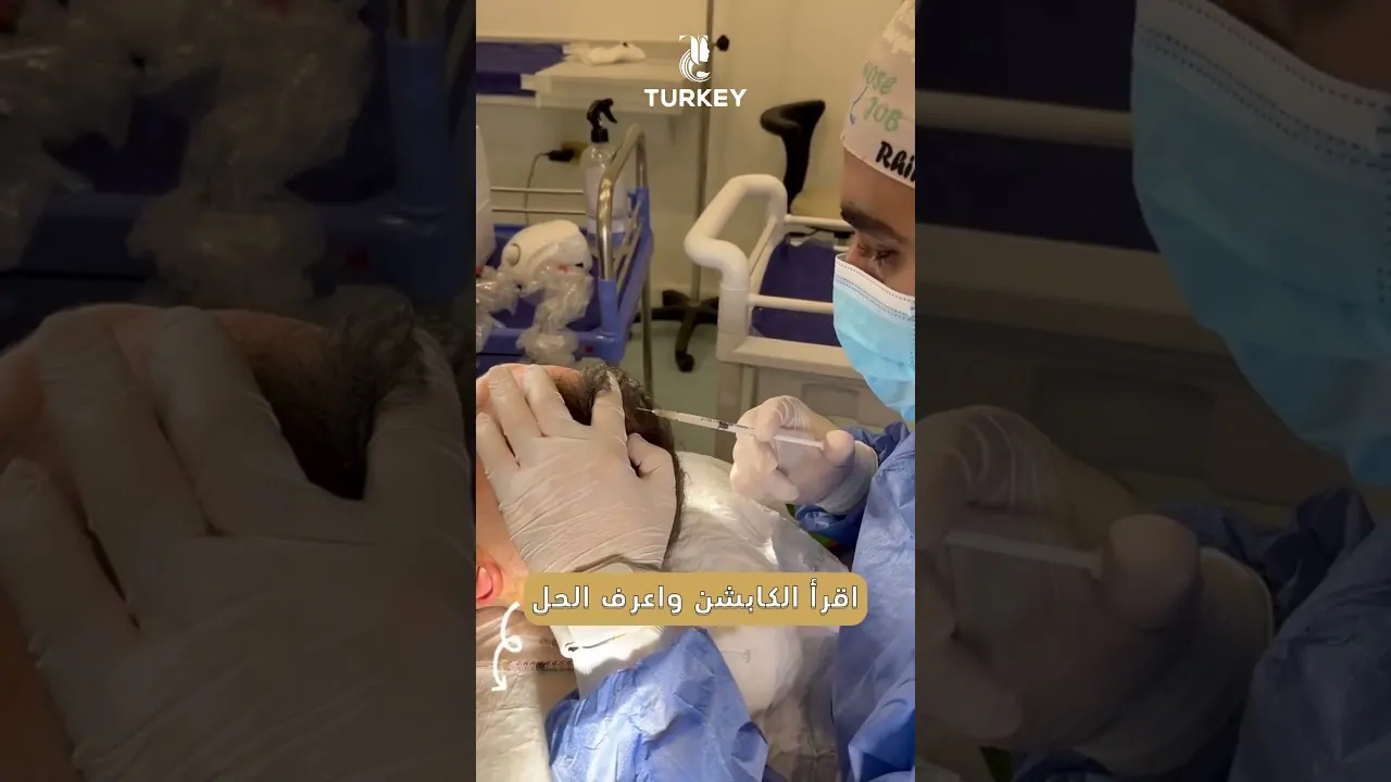علاج تساقط الشعر في تركي هير كلينك