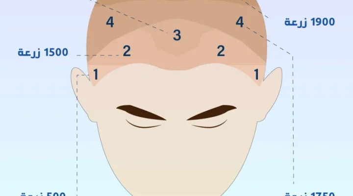 حاسبة عدد بصيلات الشعر