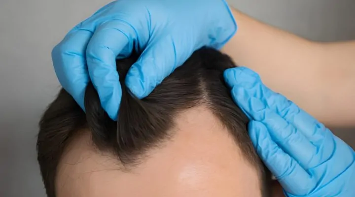 زاوية زراعة الشعر
