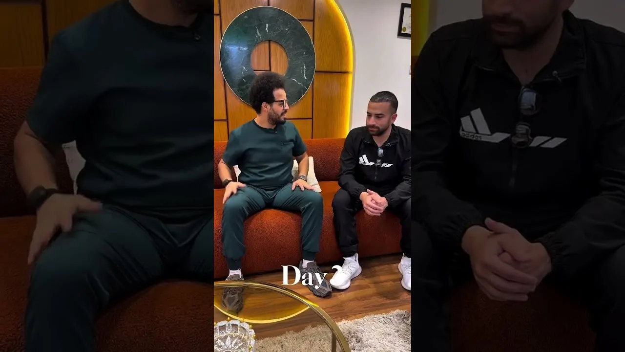 3 أيام بعد زراعة الشعر