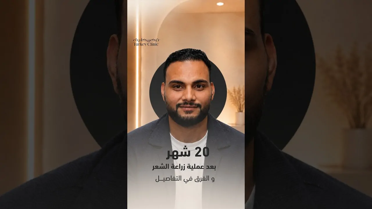زراعة الشعر بعد 20 شهر